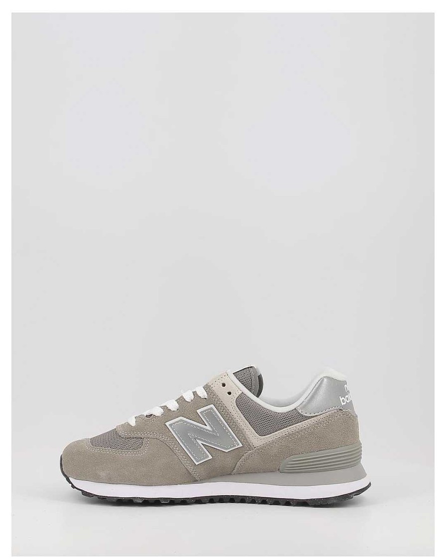 Hombre New Balance | Zapatillas New Balance Ml574Evg Gris