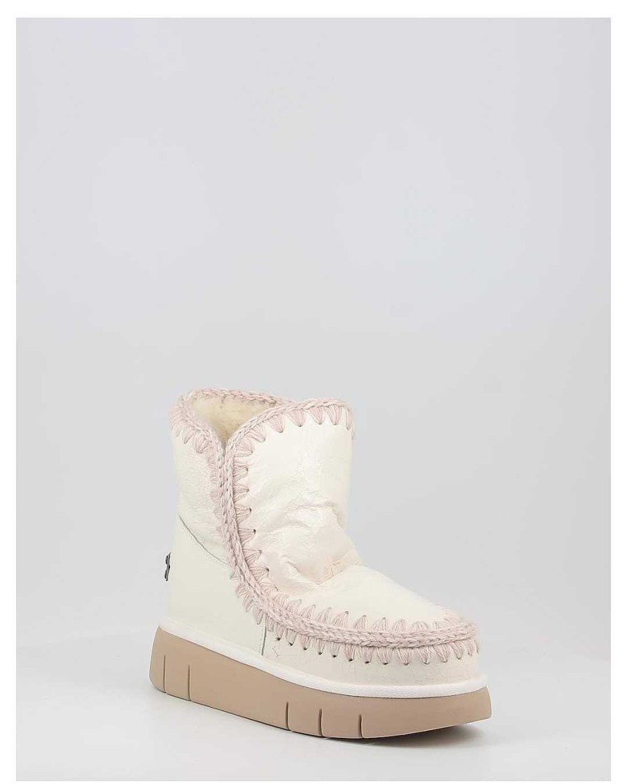 Mujer Mou | Botines Mou Eskimo 18 Bounce Blanco