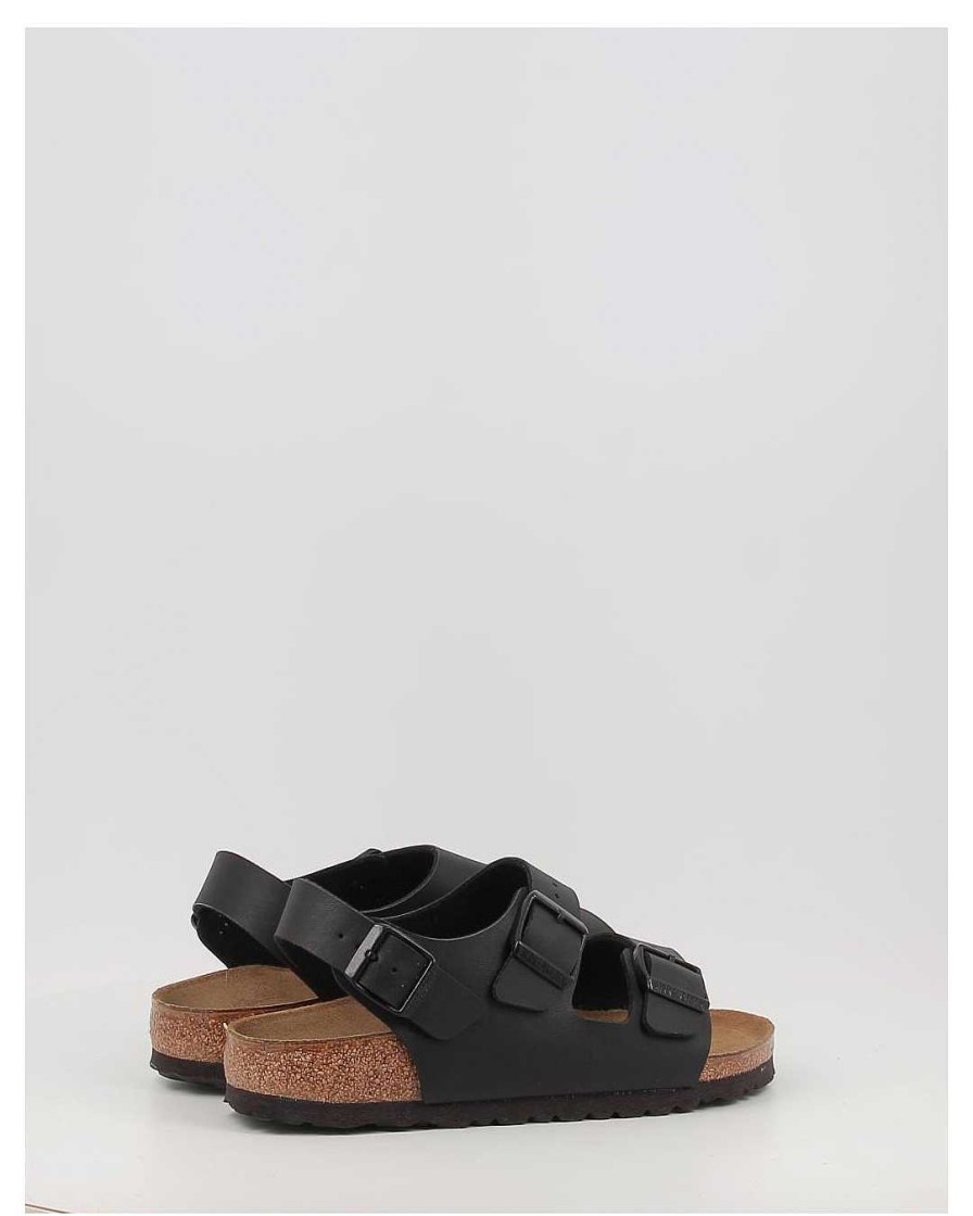 Mujer Birkenstock | Sandalias Birkenstock Milano Bf Negro