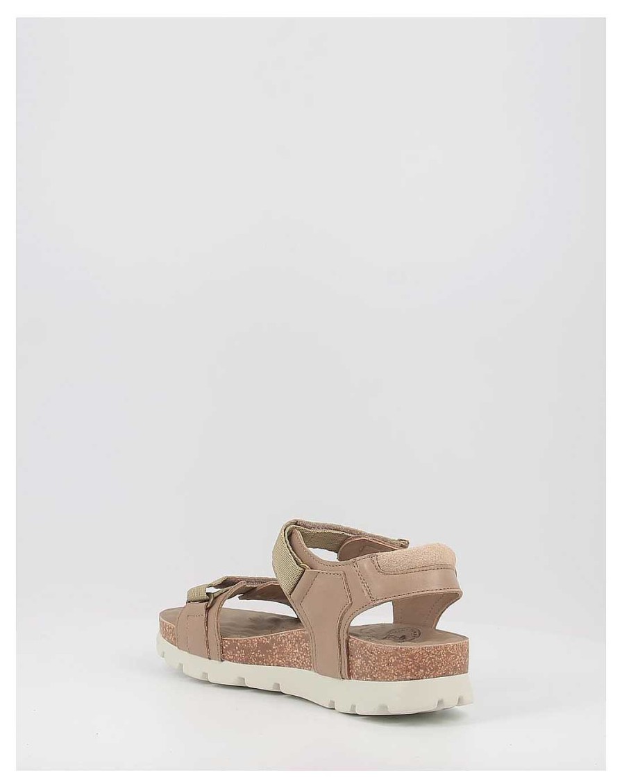 Mujer Panama Jack | Sandalias Panama Jack Sun B4 Taupe