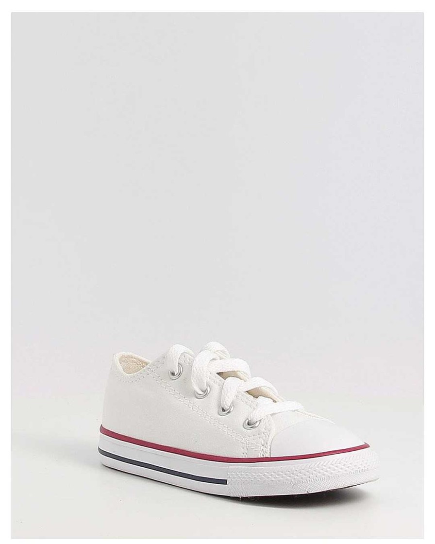 Nino Converse | Zapatillas Converse C/T A/S Ox 7J256C Blanco