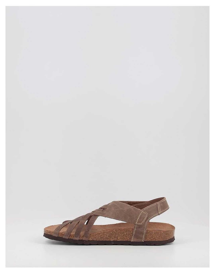 Mujer Interbios | Sandalias Interbios 7203 Marron