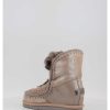 Mujer Mou | Botas Mou Inner Wedge Front Heart Patch Ducam Taupe