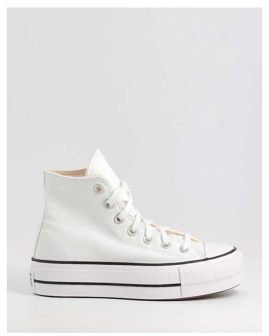 Mujer Converse | Zapatillas Converse Ctas Lift Hi 560846C Blanco