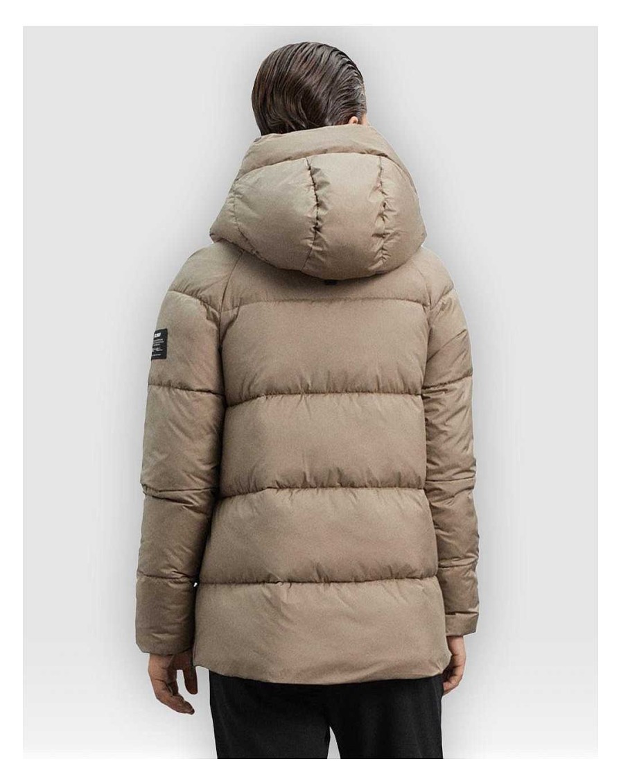 Complementos Ecoalf | Plumiferos Ecoalf Fujialf Jacket Woman Marron