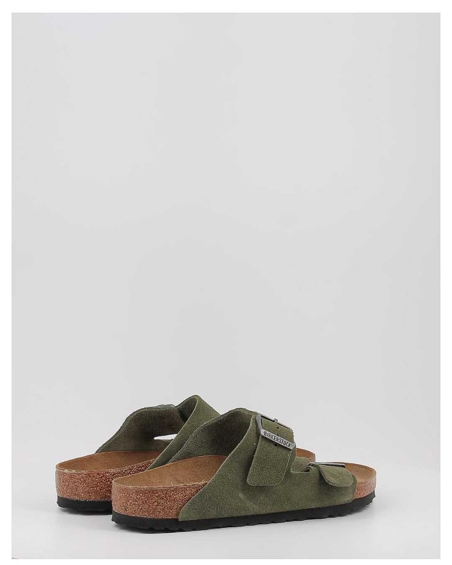 Hombre Birkenstock | Sandalias Birkenstock Arizona Vl Verde