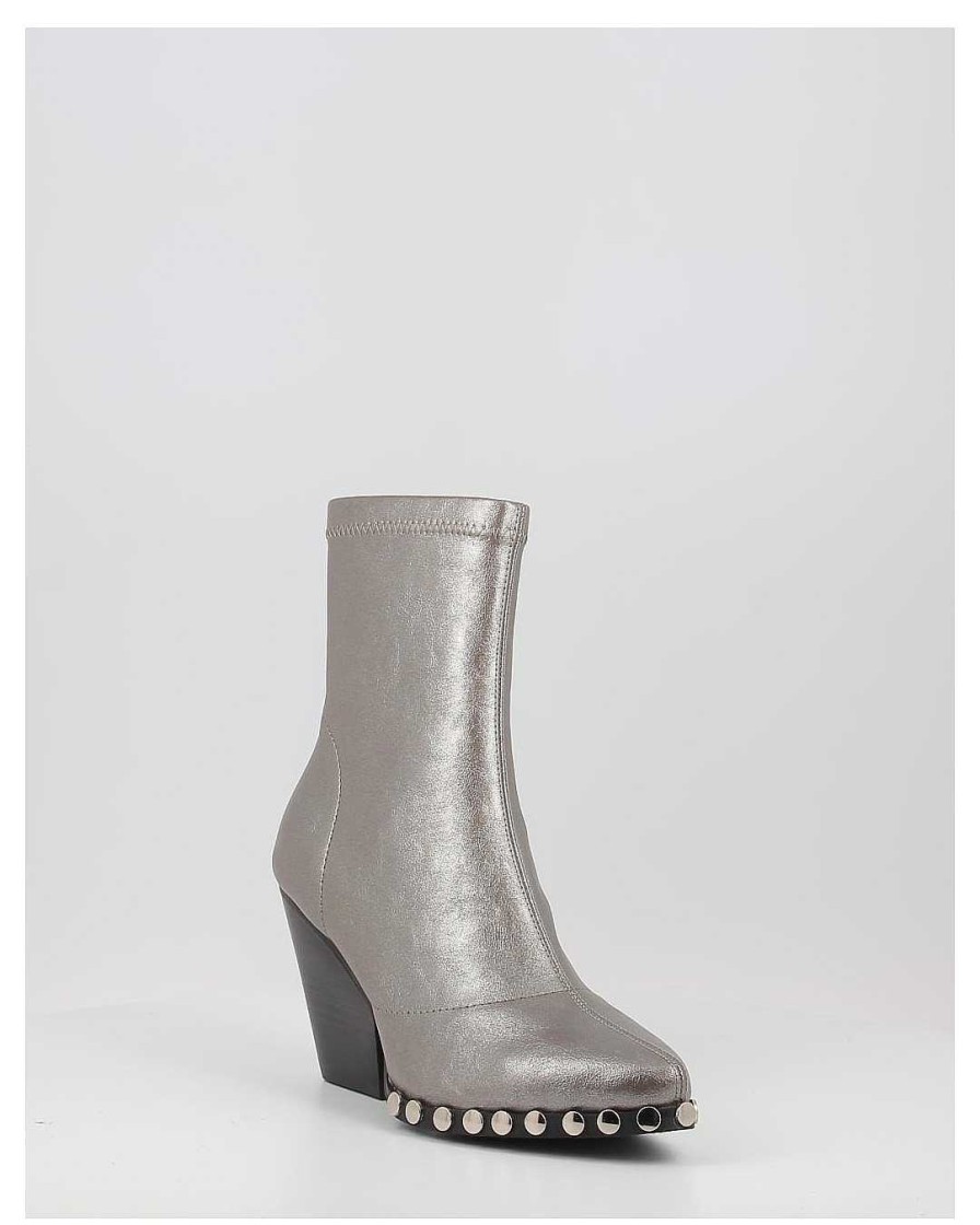 Mujer Noa Harmon | Botas Noa Harmon Charlotte 8836 Plata