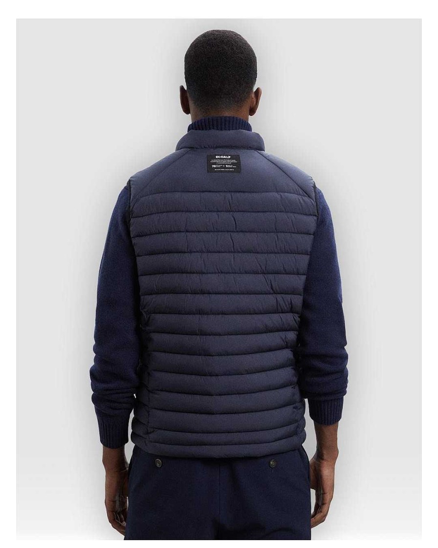 Complementos Ecoalf | Plumiferos Ecoalf Cardiffalf Vest Man Azul