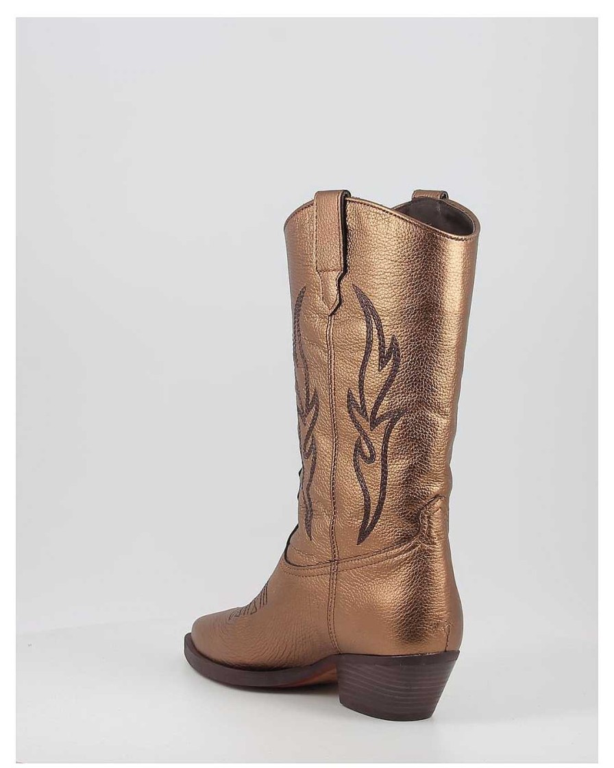 Mujer Alpe | Botas Alpe Western 2084 Bronce