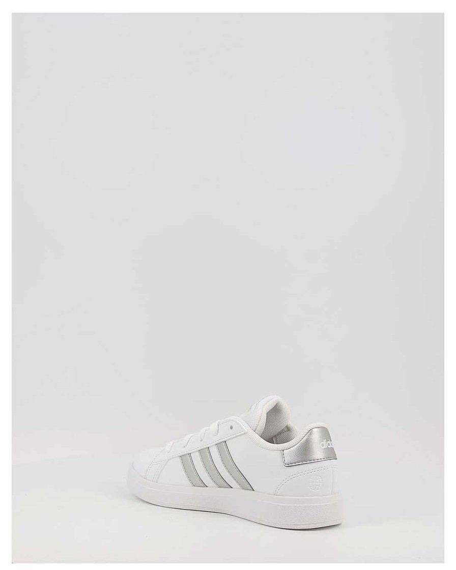 Nina Adidas | Zapatillas Adidas Grand Court 2.0 K Gw6506 Blanco