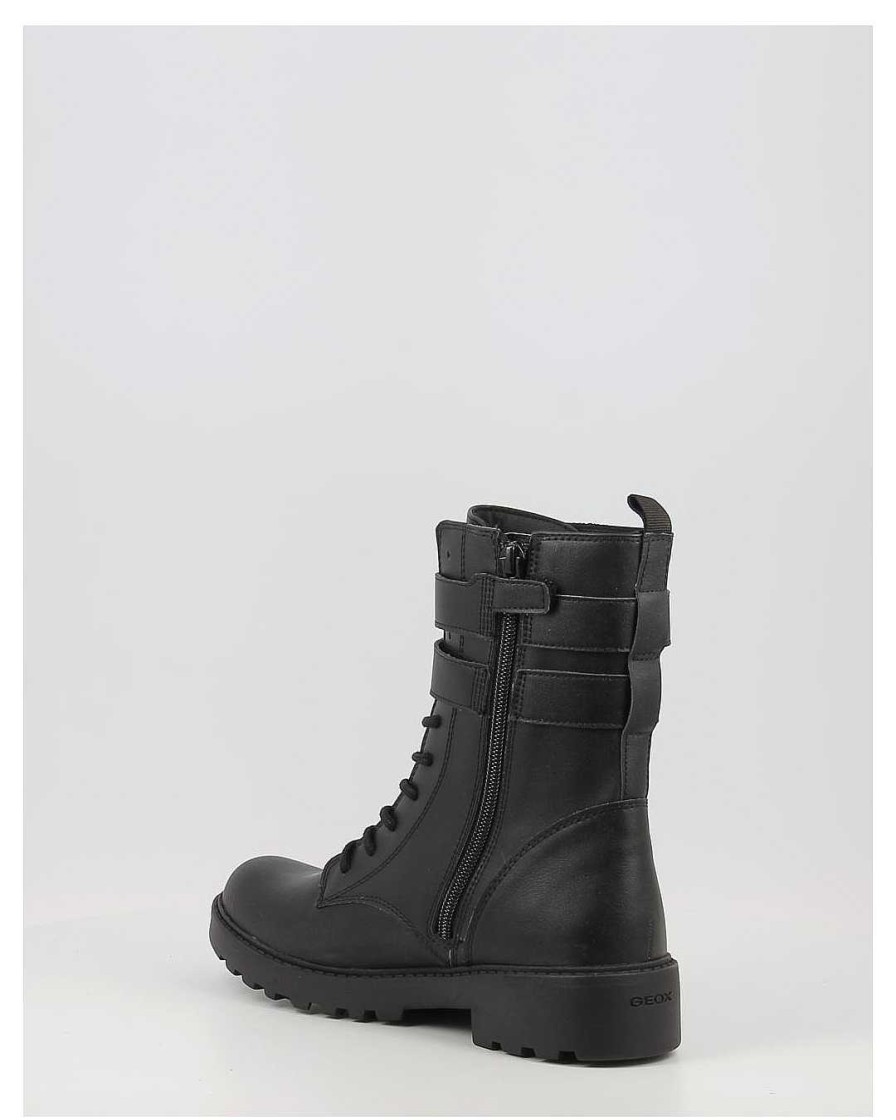 Nina Geox | Botas Geox J Casey Girl B J2620B Negro