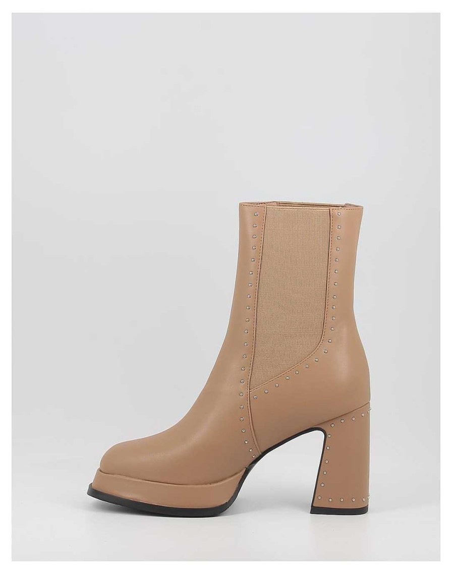 Mujer Noa Harmon | Botas Noa Harmon Cooper 9526 Taupe