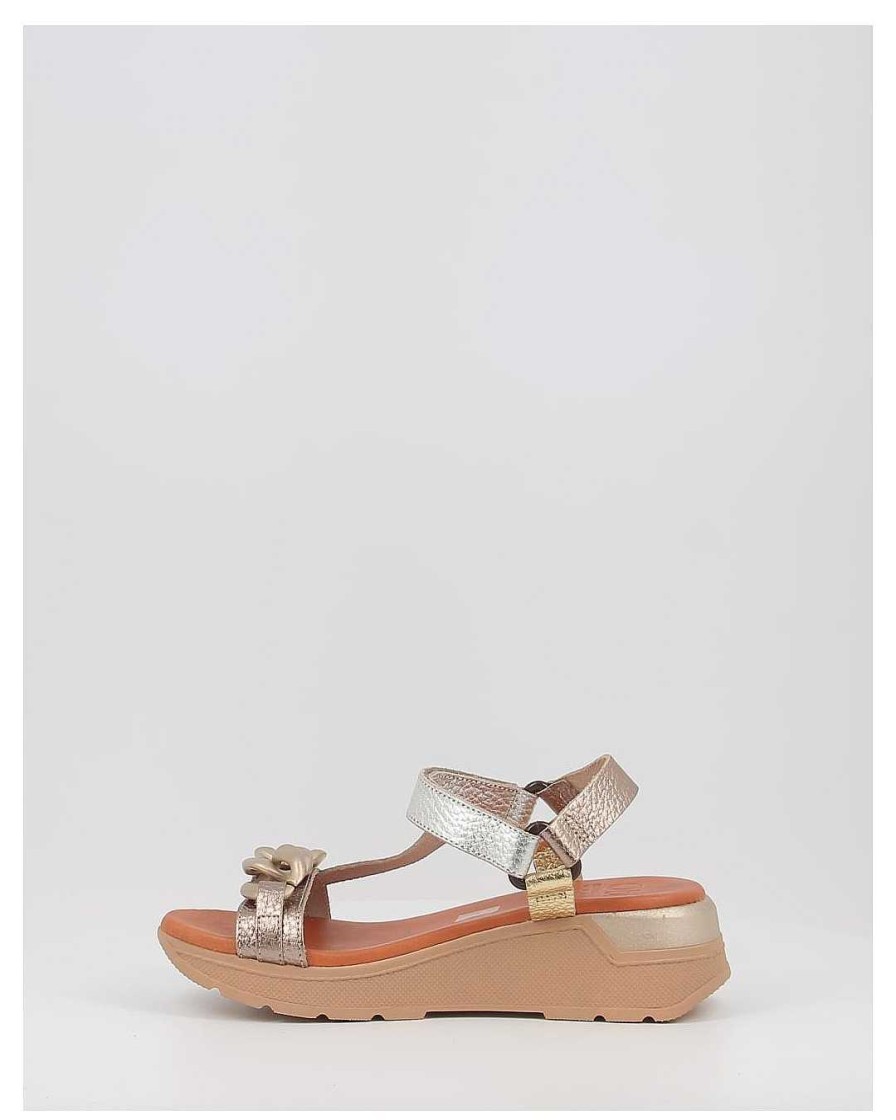 Mujer Obi Shoes | Sandalias Obi Shoes 5191 Metalizado