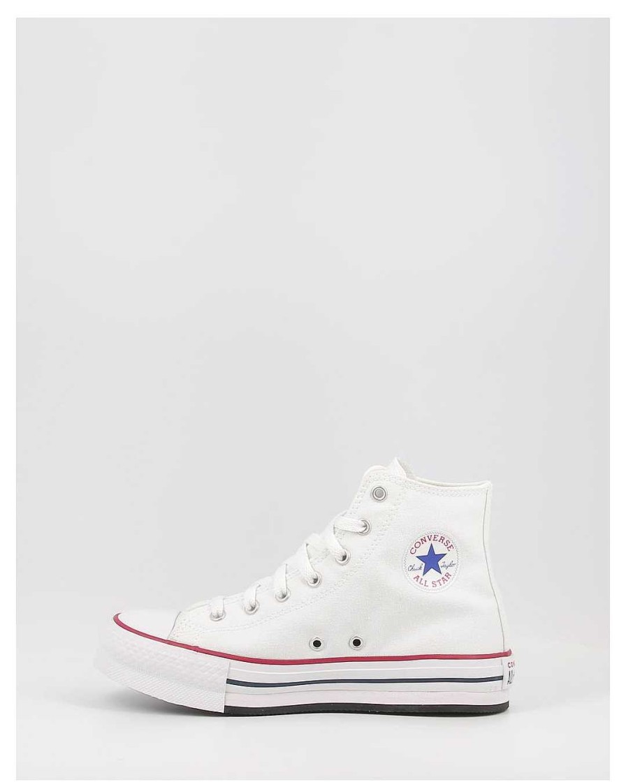 Nina Converse | Botines Converse Ctas Eva Lift Hi 372860C/272856C Blanco