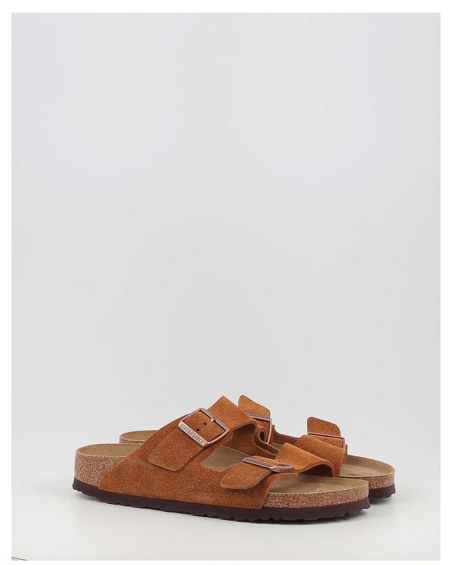 Mujer Birkenstock | Sandalias Birkenstock Arizona Sfb Cuero