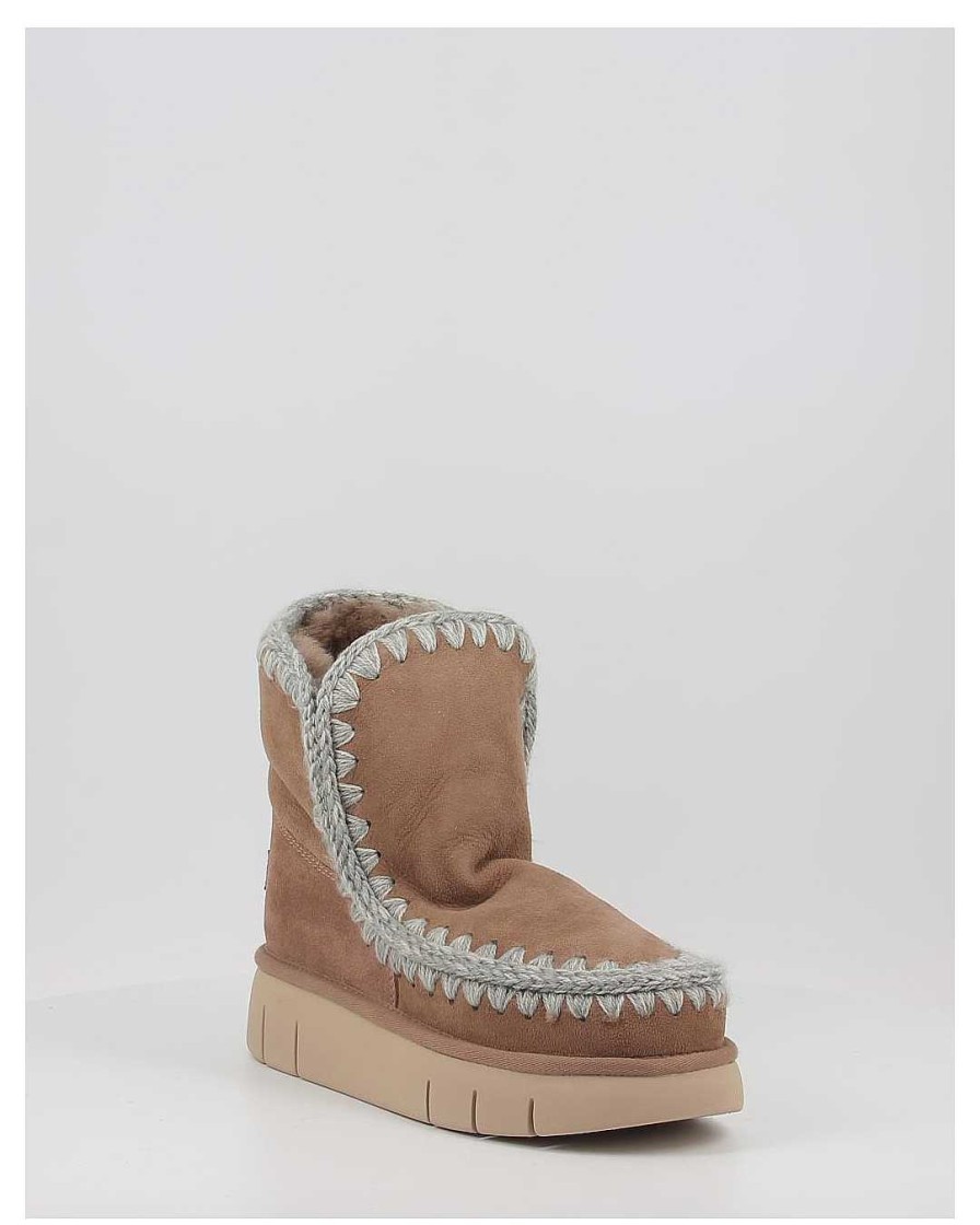 Mujer Mou | Botines Mou Eskimo 18 Bounce Taupe