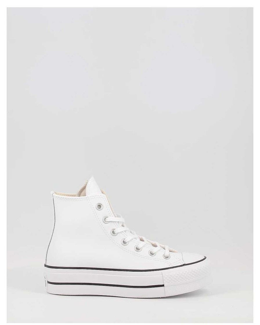 Mujer Converse | Zapatillas Converse Ctas Lift Clean Hi 561676C Blanco