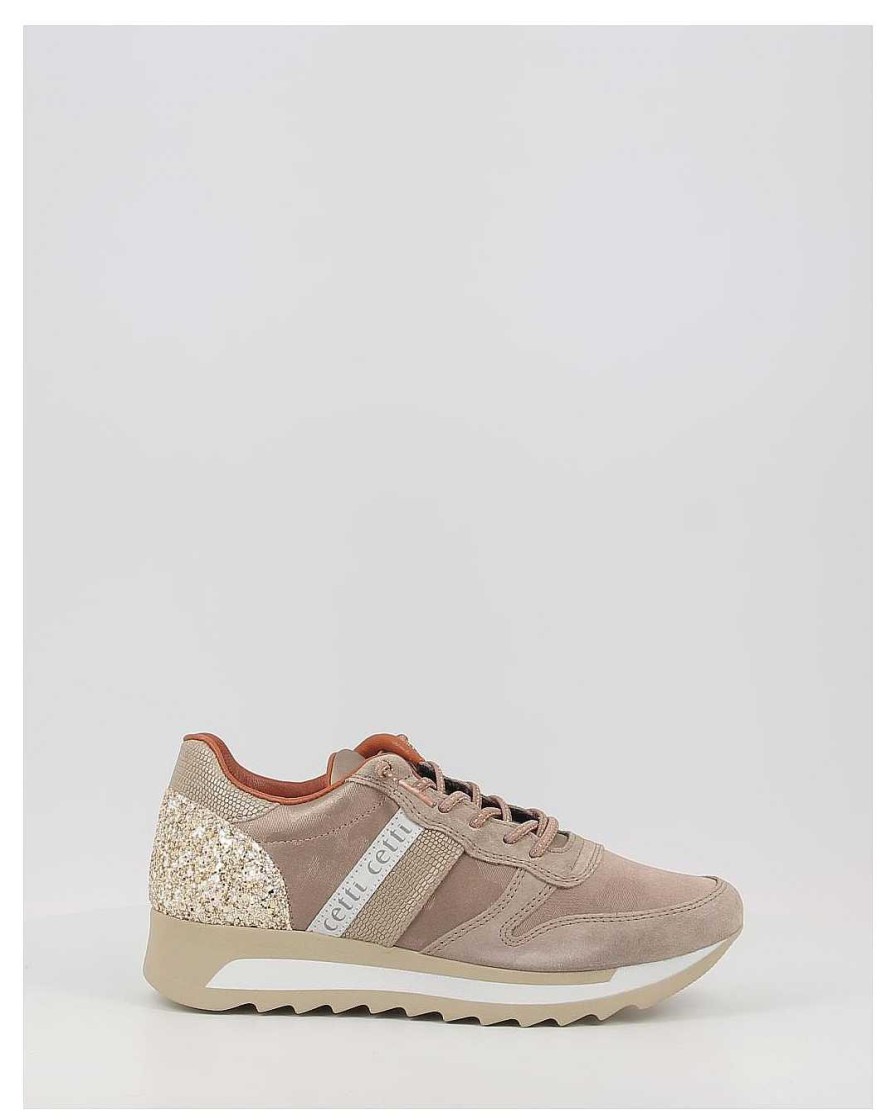 Mujer Cetti | Zapatos Deportivos Cetti 847 Old Rose Taupe