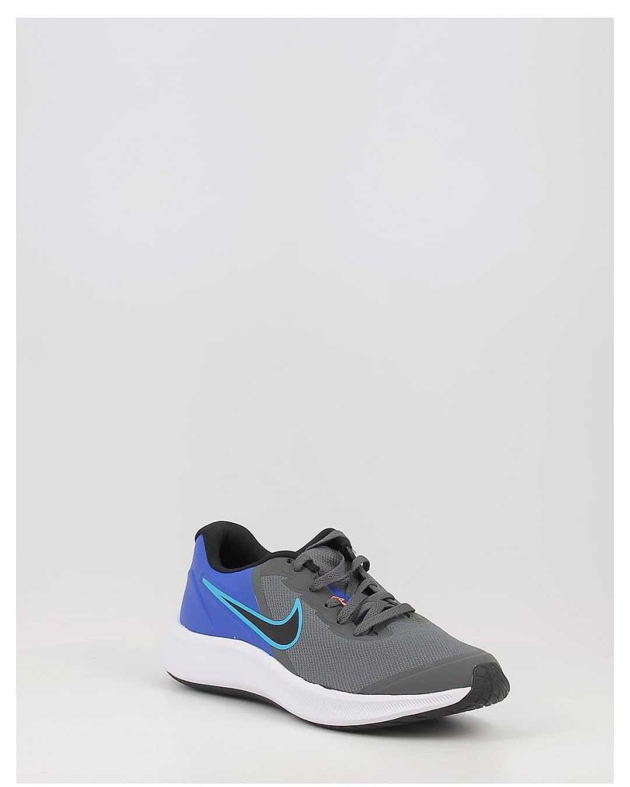 Nino Nike | Zapatillas Nike Star Runner 3 Da2776-012 Gris