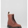 Mujer Dr. Martens | Botas Dr. Martens 1460 Serena Saddle Tan Farrier Cuero