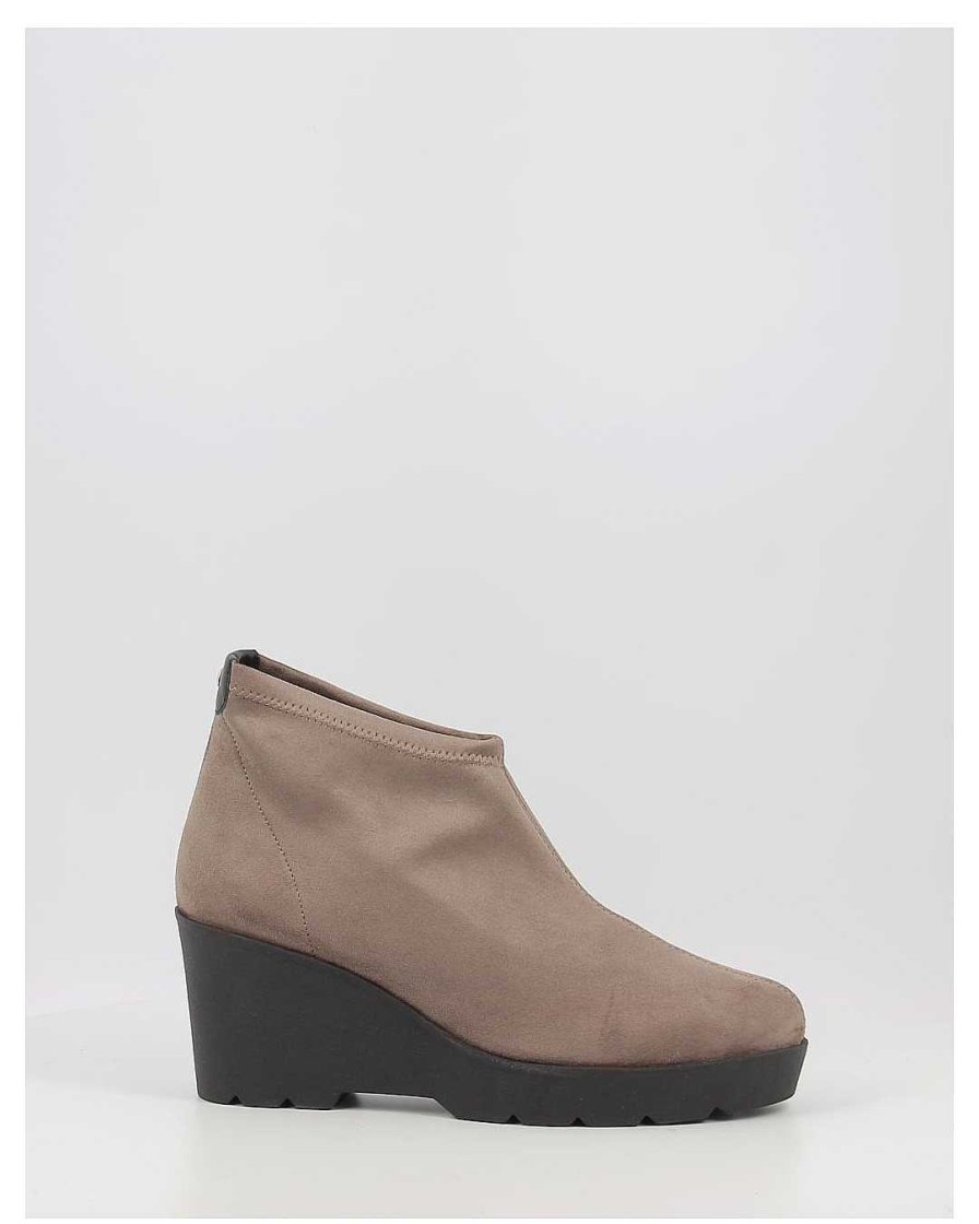 Mujer Oskarbi | Botines Oskarbi B1204 Taupe