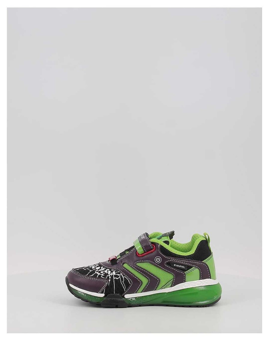 Nino Geox | Zapatillas Geox J Bayonyc Boy C J35Feb Verde