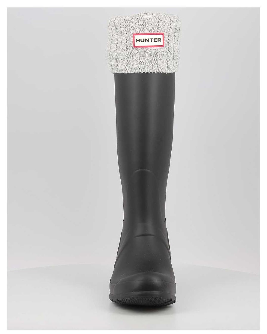 Complementos Hunter | Calcetines Hunter Recycled Mini Cable Boot Tall Gris