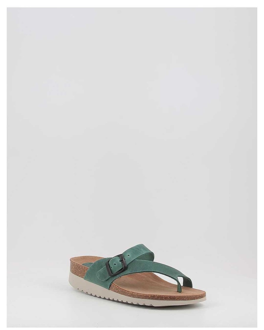 Mujer Interbios | Sandalias Interbios 7119-Mg Verde