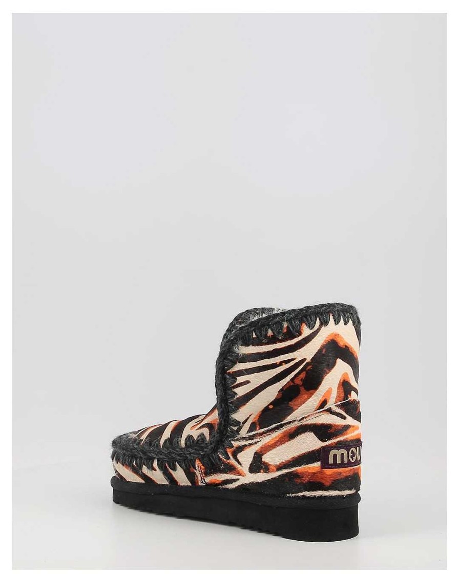 Mujer Mou | Botas Mou Eskimo 18 Ponyskin Zebwor Animal Print