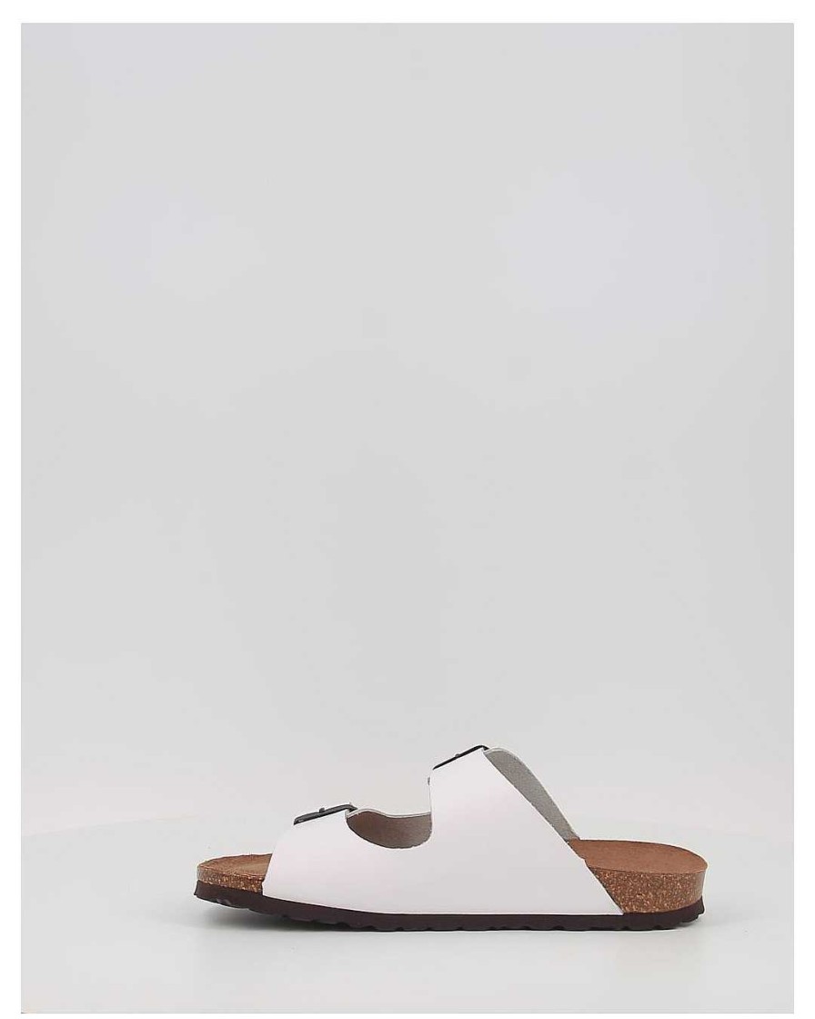 Mujer Interbios | Sandalias Interbios 7206 Blanco