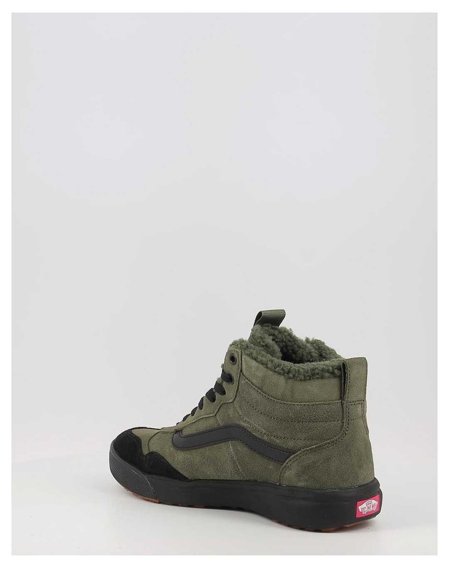 Hombre Vans | Zapatillas Vans Mn Range Exp Hi Vansguard Sherpa Verde