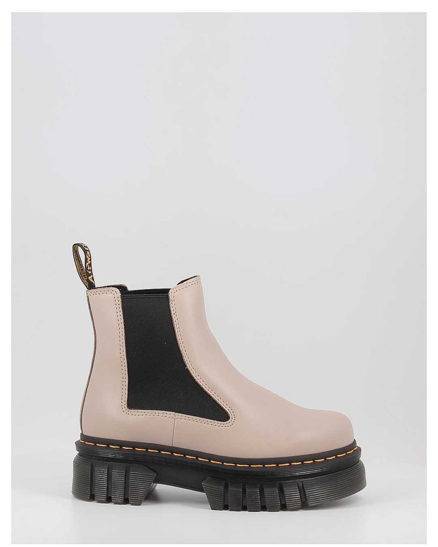 Mujer Dr. Martens | Botas Dr. Martens Audrick Chelsea Taupe