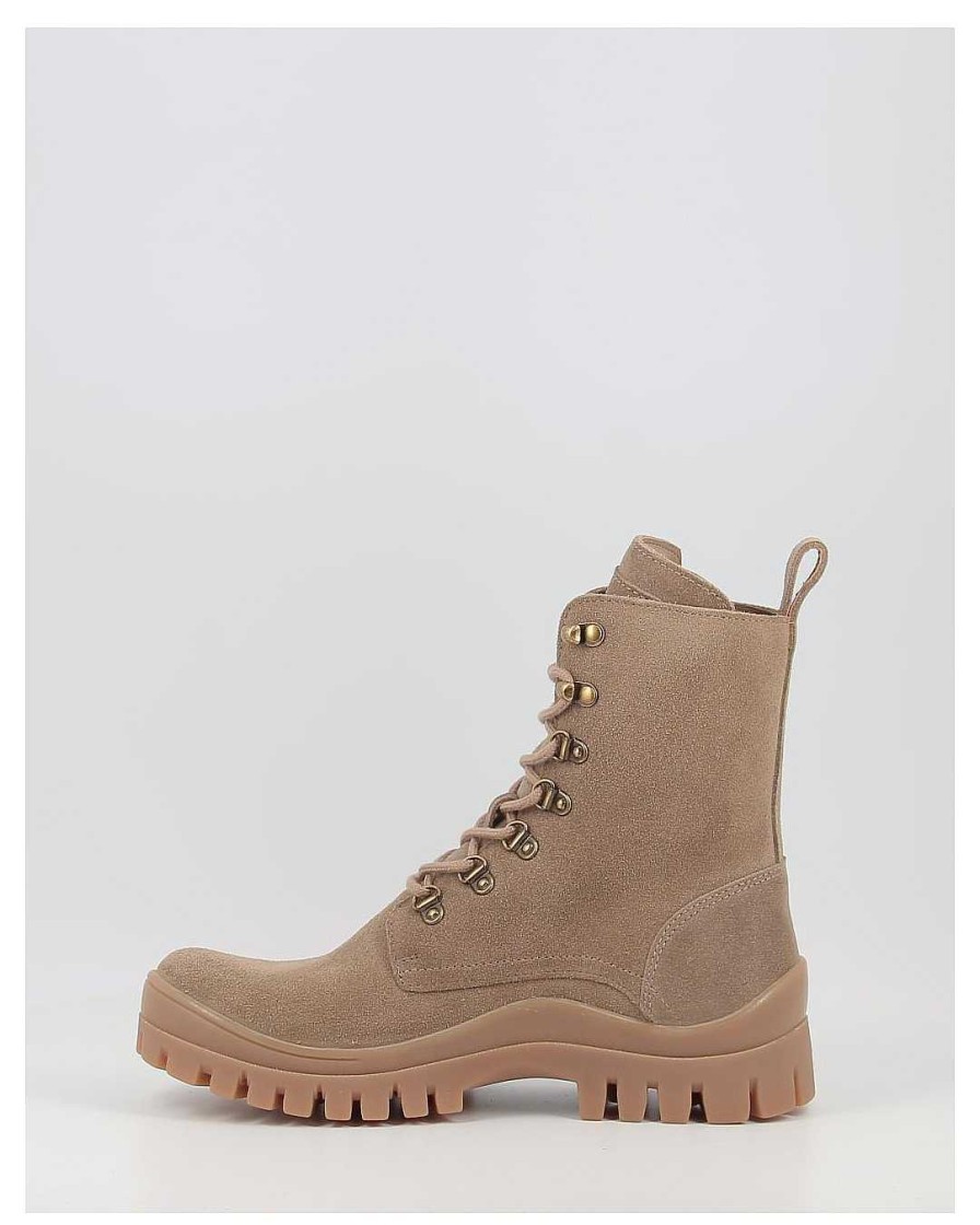 Mujer Panama Jack | Botas Panama Jack Hongkong B2 Taupe