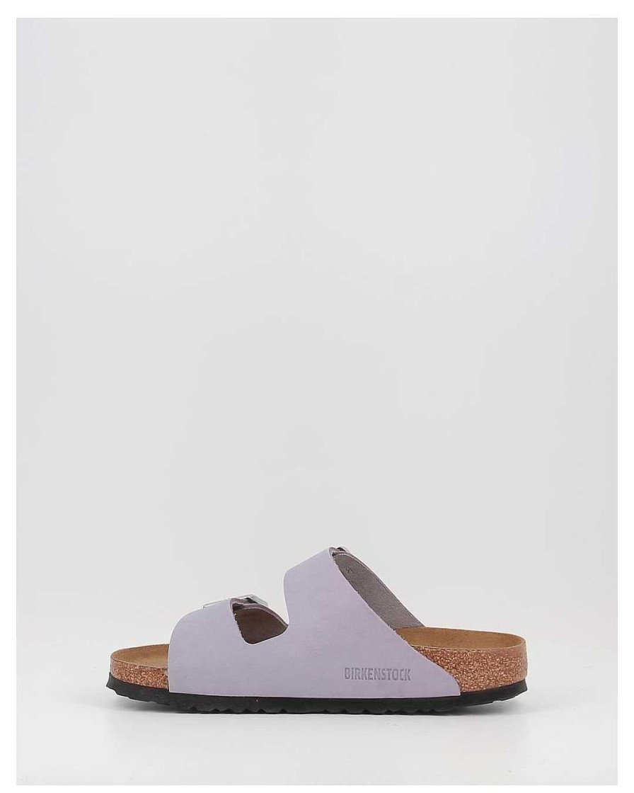 Mujer Birkenstock | Sandalias Birkenstock Arizona Sfb Nu Morado