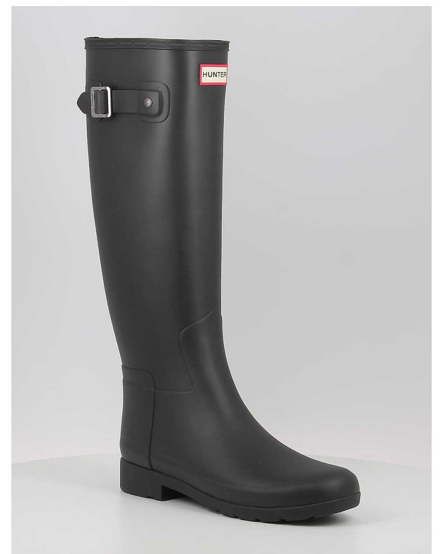 Mujer Hunter | Botas De Agua Hunter Original Refined Tall Negro