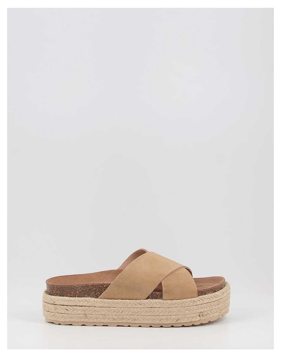 Mujer Obi Shoes | Sandalias Obi Shoes 18002 Taupe