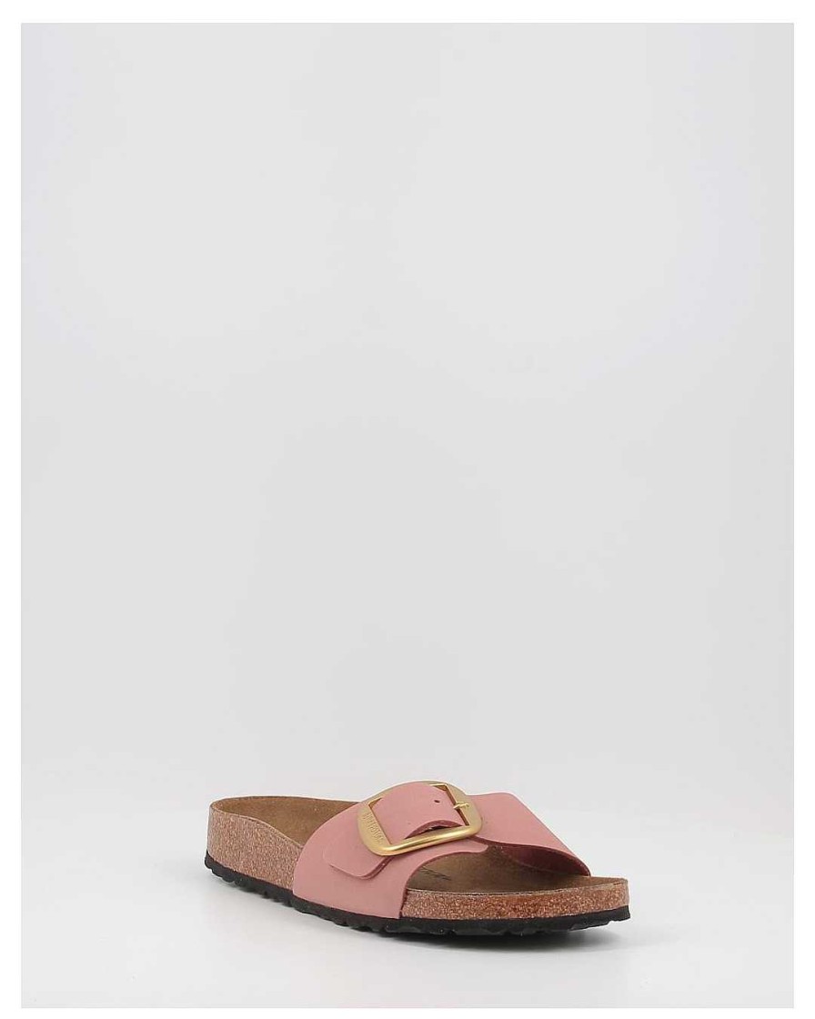 Mujer Birkenstock | Sandalias Birkenstock Madrid Big Buckle Nu Rosa