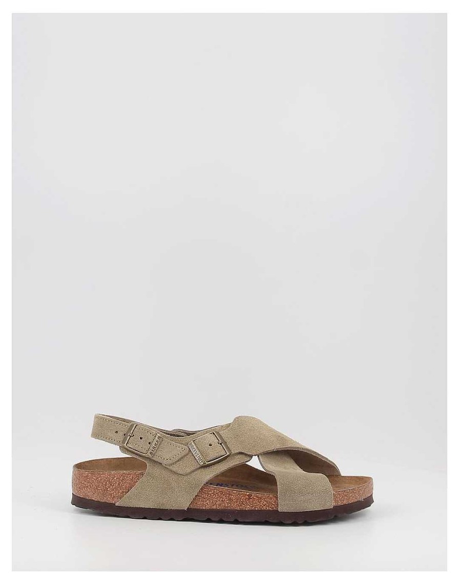 Mujer Birkenstock | Sandalias Birkenstock Tulum Sfb Vl Taupe