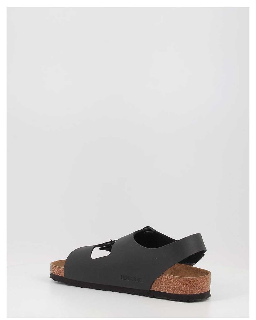 Hombre Birkenstock | Sandalias Birkenstock Milano Bf 34791 Negro