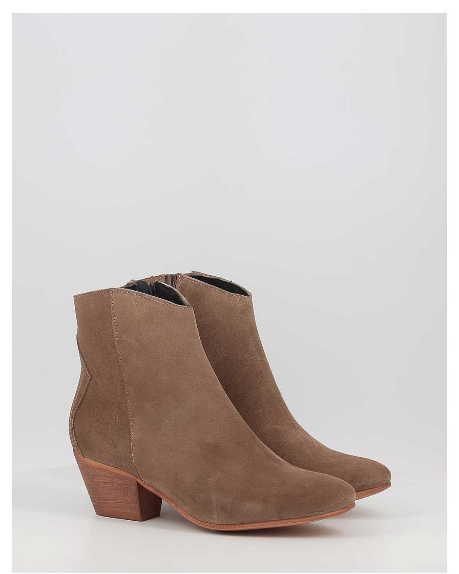 Mujer Obi Shoes | Botines Obi Shoes 8979 Taupe