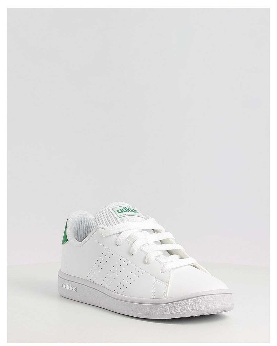 Nino Adidas | Zapatillas Adidas Advantage K Ef0213 Blanco