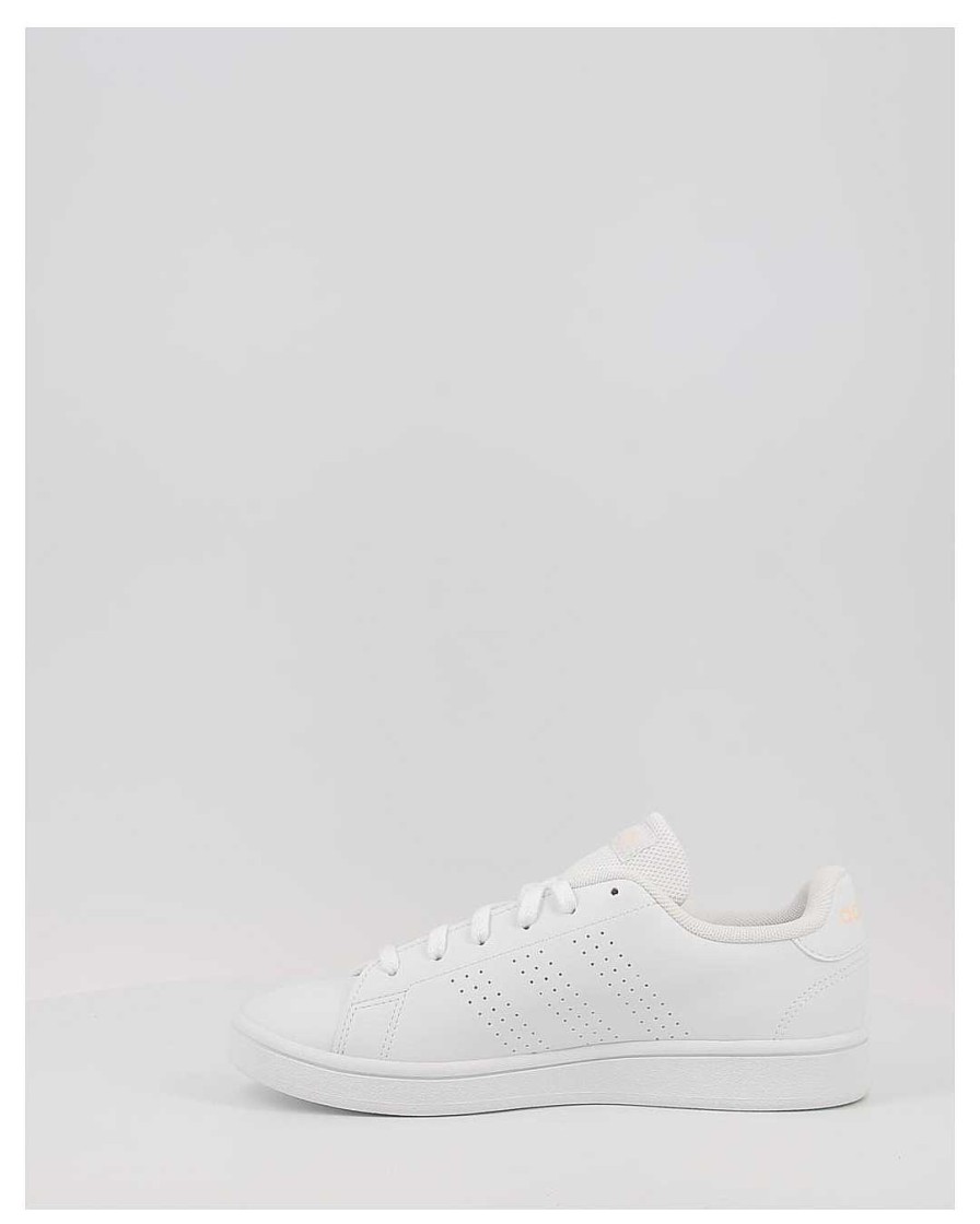 Mujer Adidas | Zapatillas Adidas Advantage Base Gw7105 Blanco