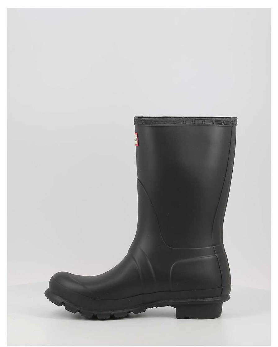 Mujer Hunter | Botas De Agua Hunter Original Short Negro