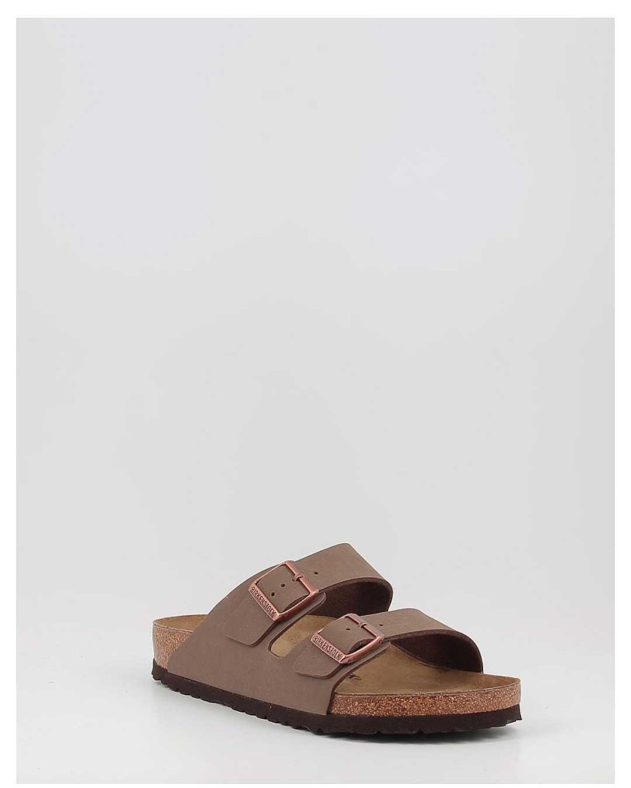 Hombre Birkenstock | Sandalias Birkenstock Arizona Bfbc Marron