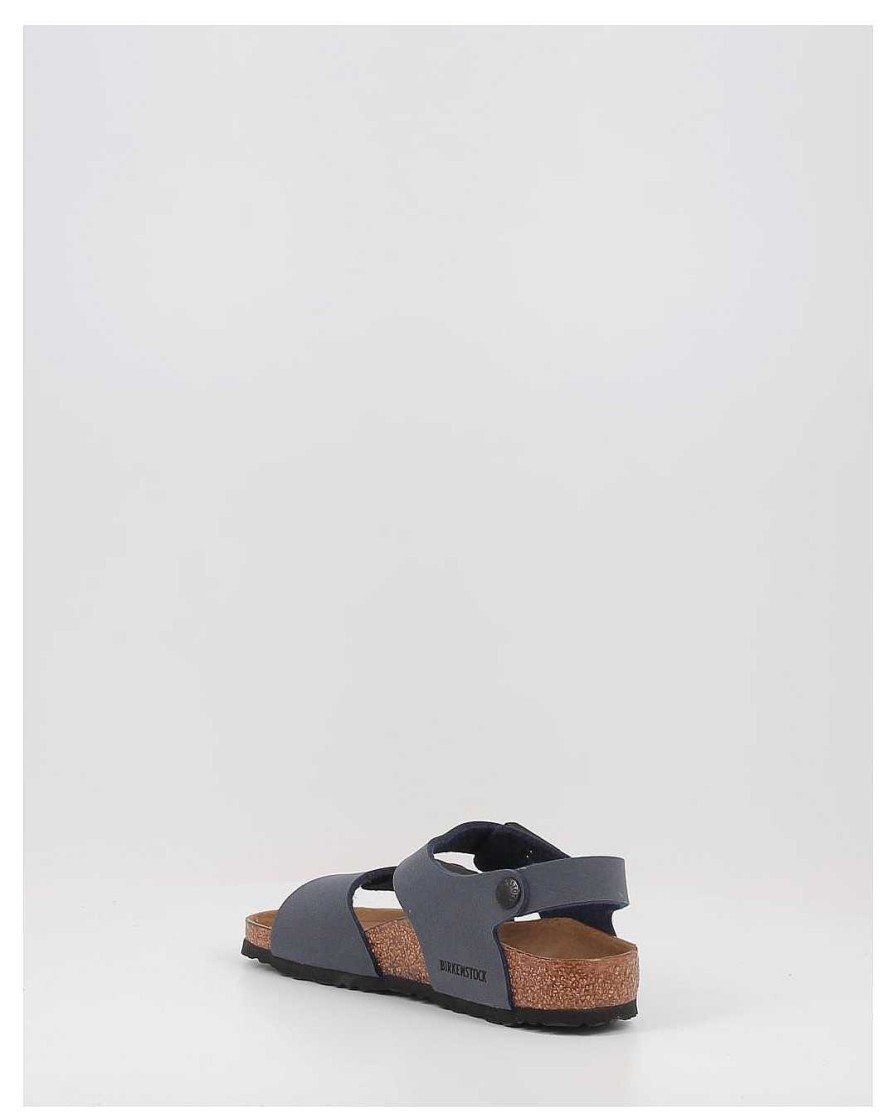 Nino Birkenstock | Sandalias Birkenstock New York Kids Bfbc Azul