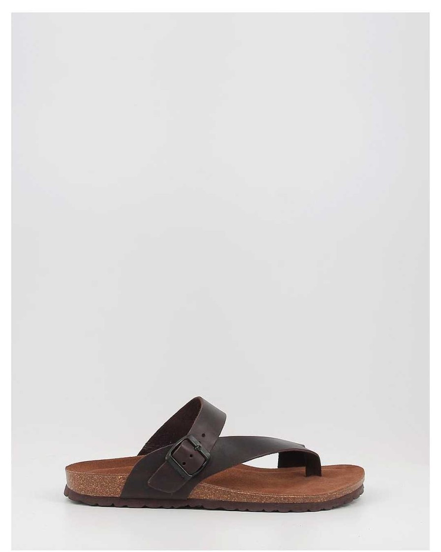 Hombre Interbios | Sandalias Interbios 9511-Sm Marron