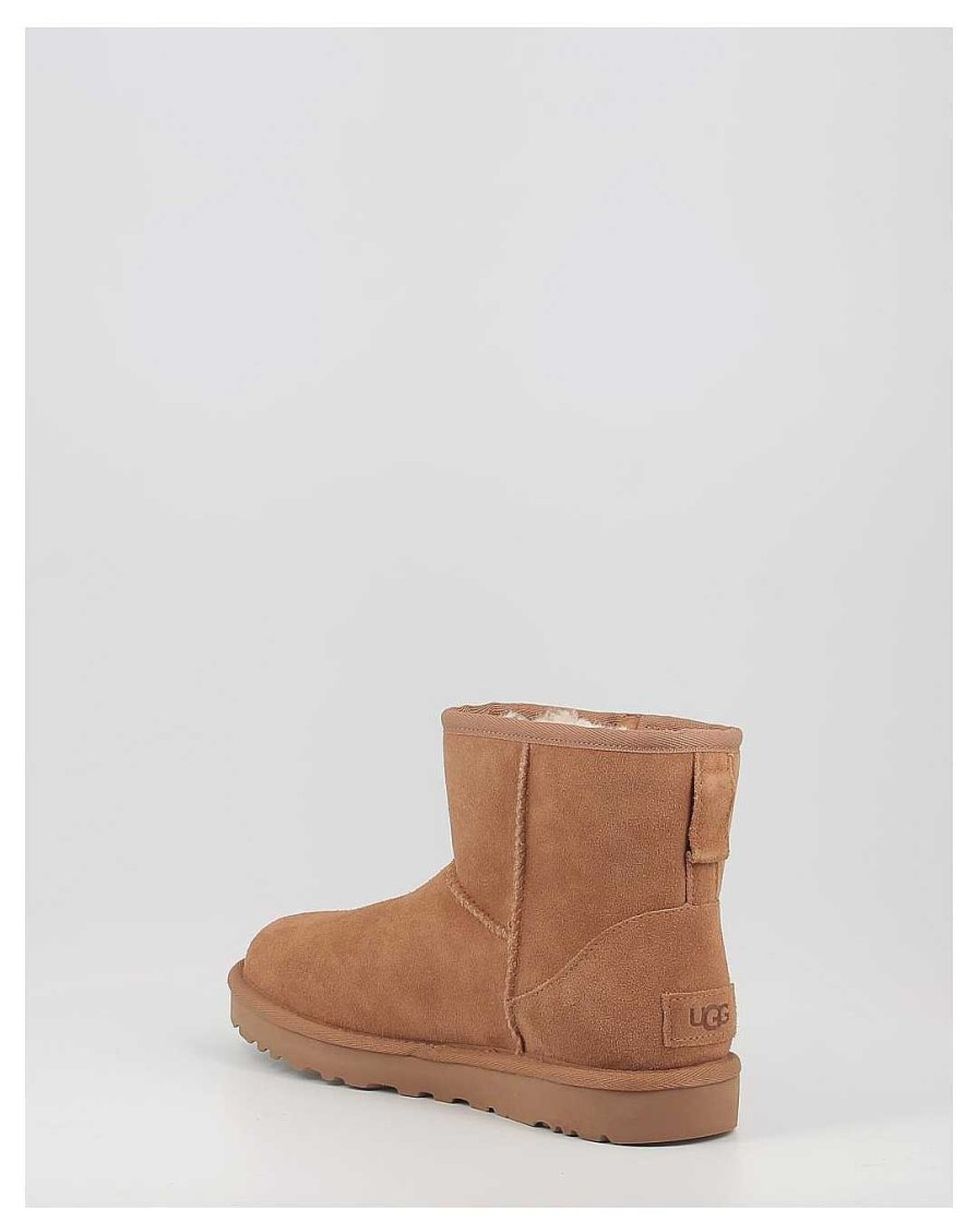 Mujer Ugg | Botas Ugg Classic Mini Bailey Zip Chestnut