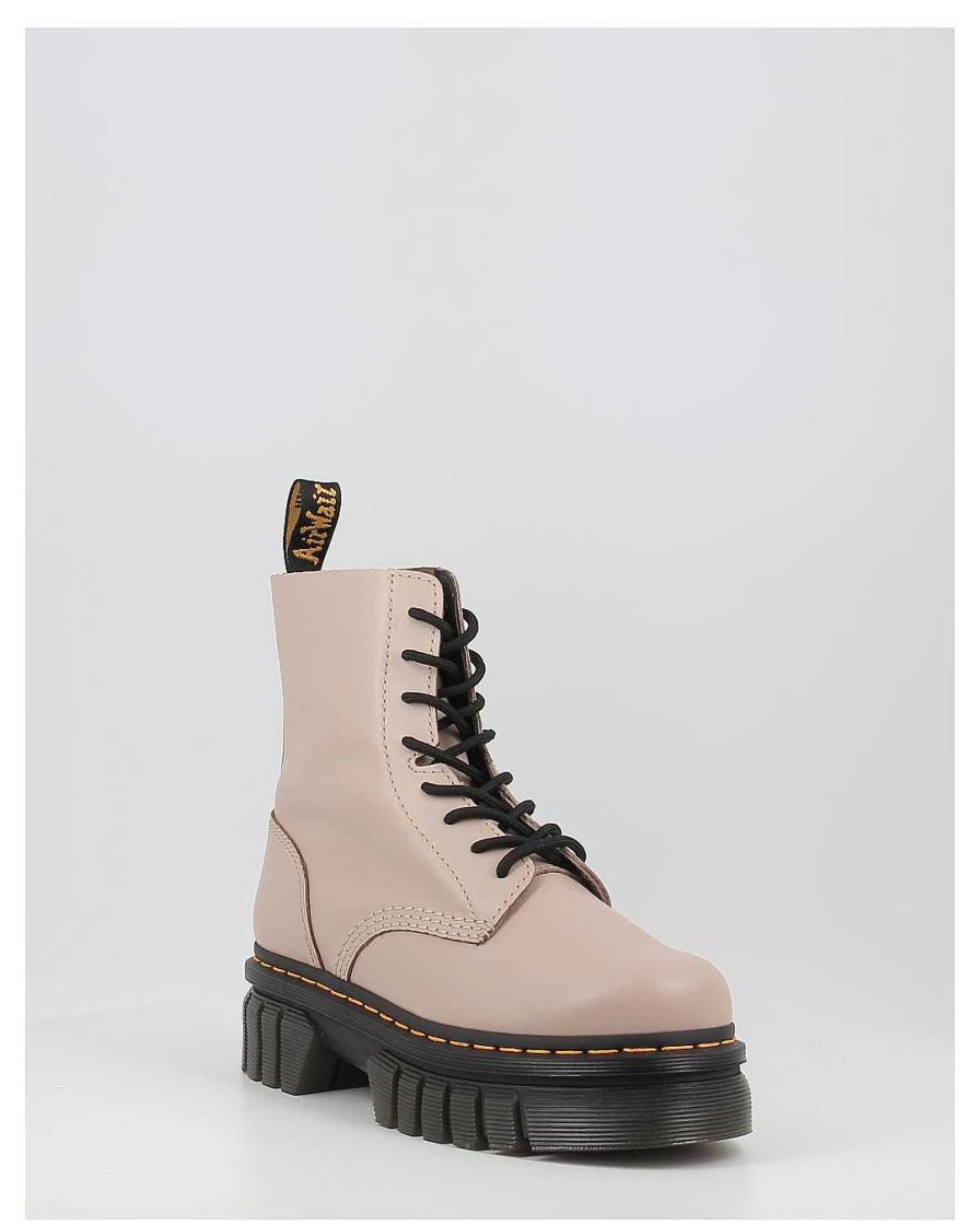 Mujer Dr. Martens | Botas Dr. Martens Audrick 8-Eye Boot Taupe