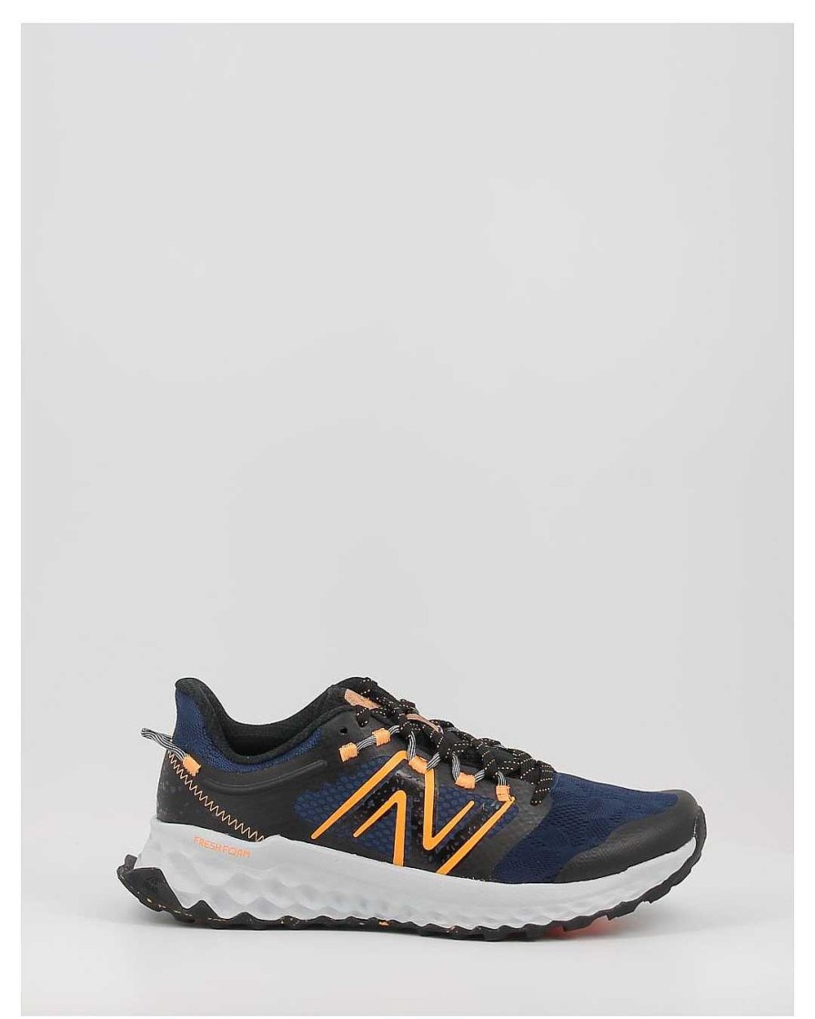 Hombre New Balance | Zapatillas New Balance Fresh Foam Garoe Mtgaron1 Azul