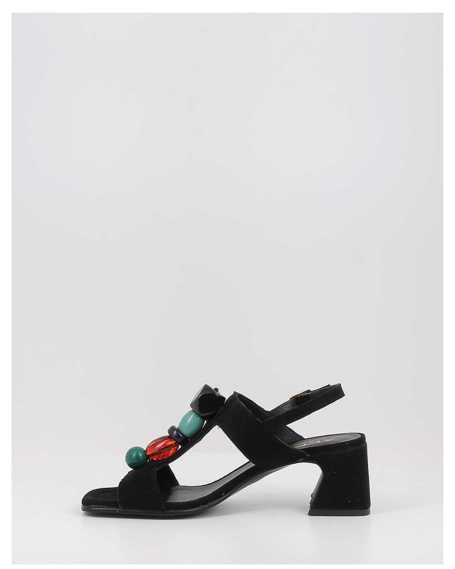 Mujer Alpe | Sandalias Alpe Femme 2585 Negro